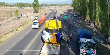 Trasladan la turbina de Mendoza hasta Yacyretá
