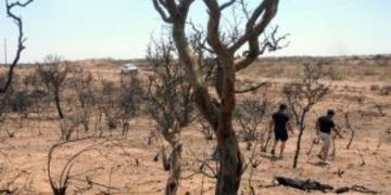 Asu00ed quedu00f3 la Paz tras los incendios