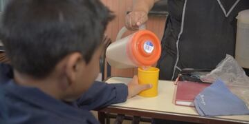 Este año la entrega de meriendas en las escuelas sufrieron un retraso admitieron desde la DGE. Gentileza Los Andes