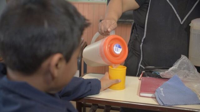 Este año la entrega de meriendas en las escuelas sufrieron un retraso admitieron desde la DGE. Gentileza Los Andes