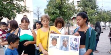 Marcha por Fernando Báez en Jujuy
