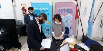 Apertura de sobres de la licitación del colector este de Rafaela