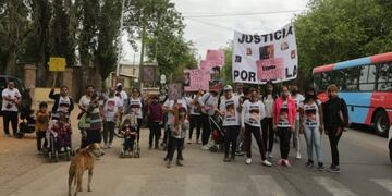 Pidieron justicia por la muerte de Leyla González en Las Heras