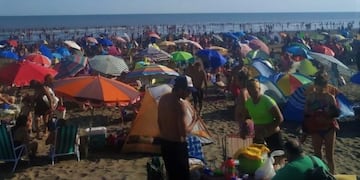 Fin de semana récord en Pehuen Co