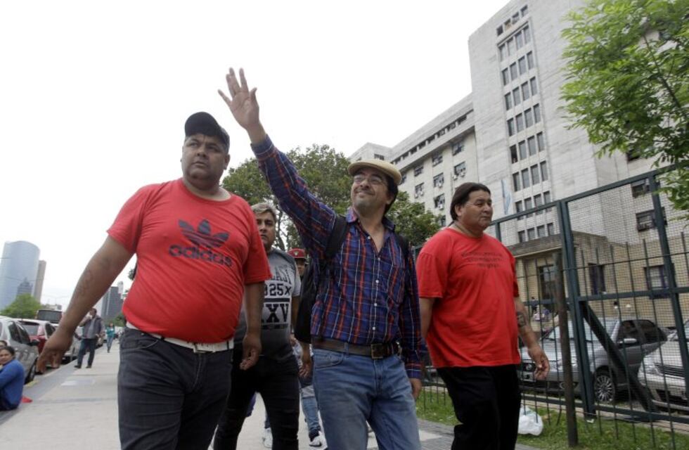 Así se entregó Fernando Esteche