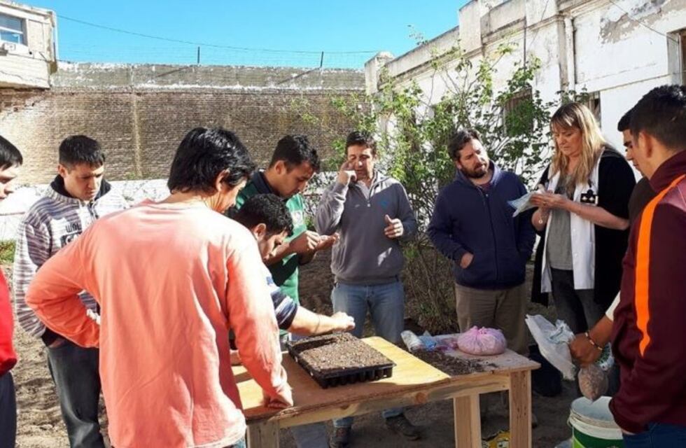 Huerta Agroecológica en la cárcel de Bahía Blanca