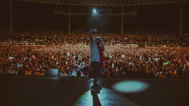 Paulo Londra en Costa Rica, las mejores fotos de un show que es el anticipo de lo que se verá en Córdoba\u002E (Twitter)