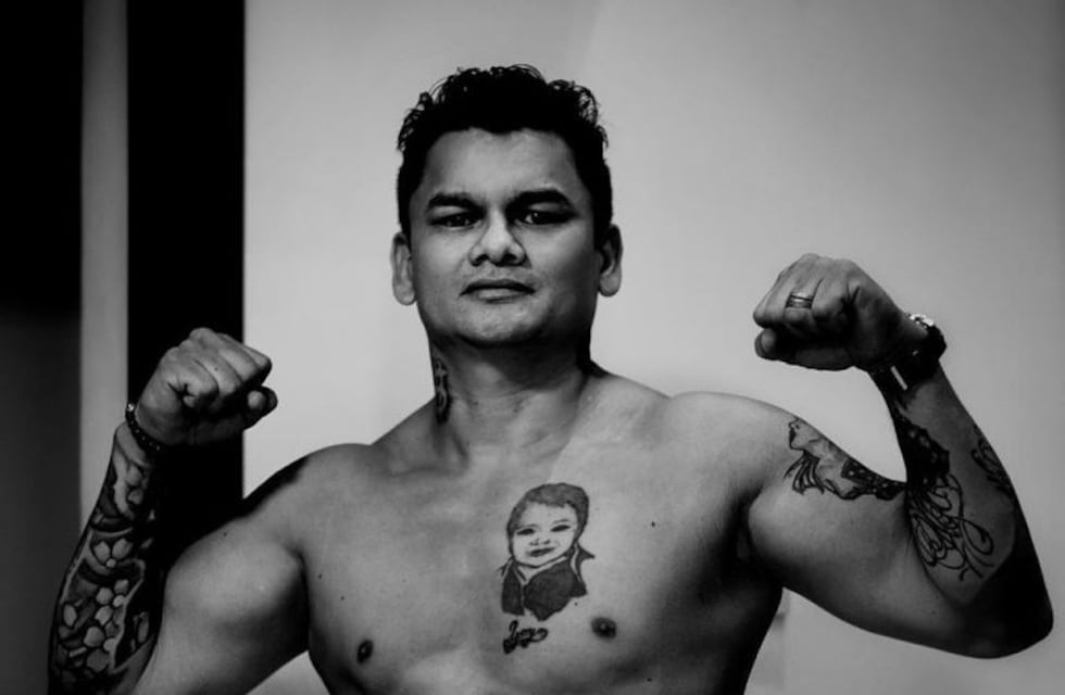 El "Chino" Maidana le ganó por nocaut a la cuarentena y lució su nuevo físico