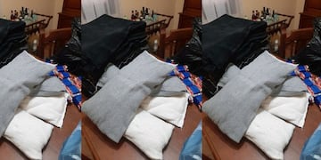 Salteño hizo kits contra el frío (Facebook Carlos Gabriel González)