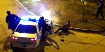 Persecución en Bariloche (Foto: ANBariloche)\u002E