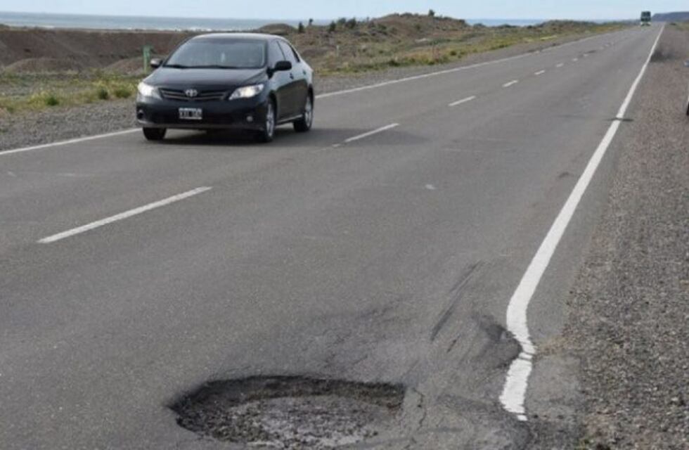 Vialidad deberá reparar el tramo Ruta 3 Caleta Olivia-Comodoro Rivadavia