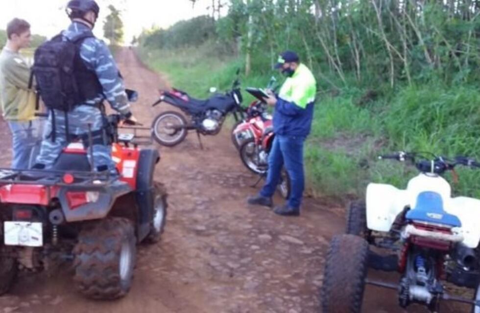 Un detenido y motos secuestradas en la jornada de caminata recreativa del jueves