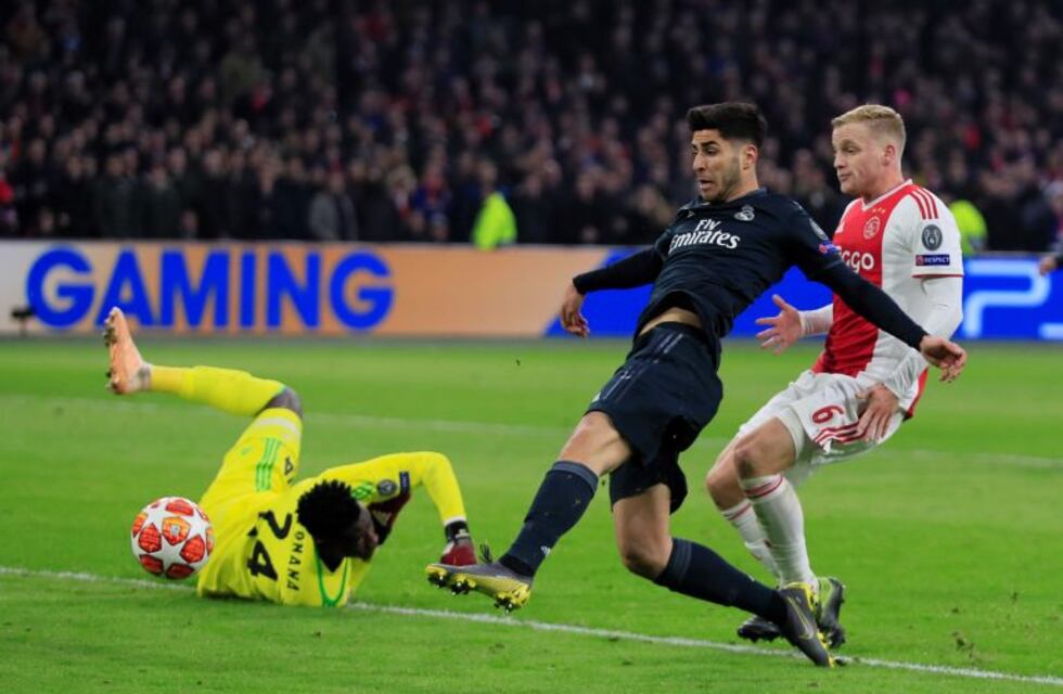 Champions: el Real Madrid de Solari le ganó 2-1 al Ajax por la ida de los octavos de final