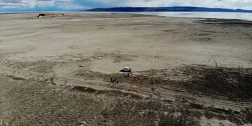 Zona cercana a Sarmiento donde se hallaron los fósiles.