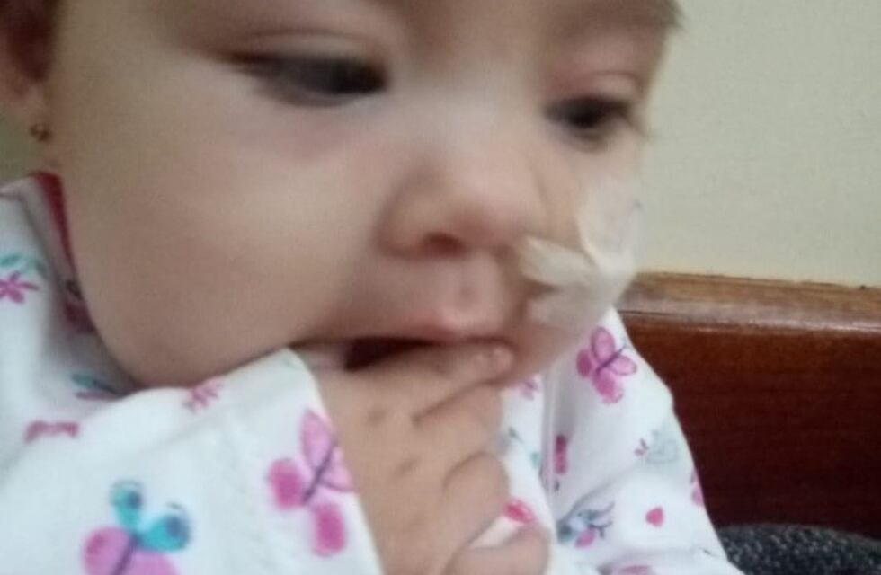 Una beba puntana está internada en Mendoza y sus papás no pueden afrontar el gasto