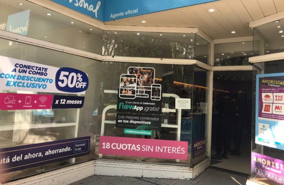 Detuvieron a ladrones que arrasaron con un negocio de telefonía en Plaza Pringles