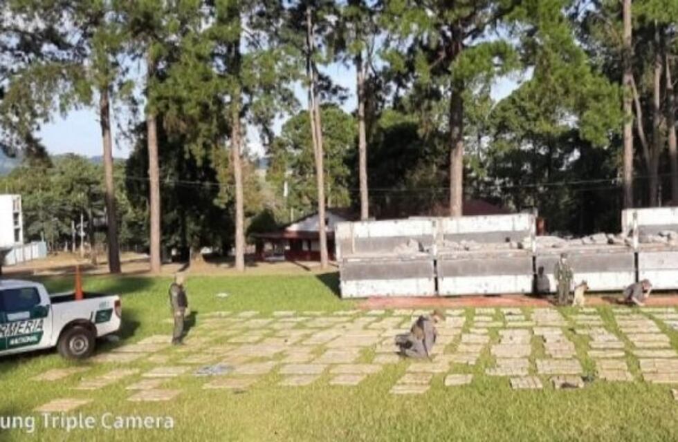 San Antonio: secuestraron 2900 kg de marihuana