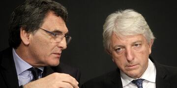 BUENOS AIRES 08/08/2016, EL VICECANCILLER, CARLOS FORADORI, EL SECRETARIO DE DDHH Y PLURALISMO CULTURAL, CLAUDIO AVRUJ; Y EL REPRESENTANTE ESPECIAL PARA LOS DERECHOS HUMANOS DE LA CANCILLERu00cdA, LEANDRO DESPOUY ESTA TARDE EN CASA DE GOBIERNO DURANTE LA PRES