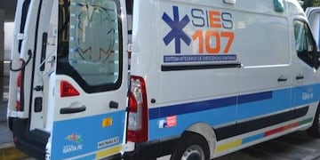 Una ambulancia del SIES no puedo reanimar al hombre\u002E