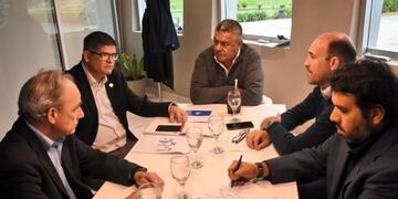 Se realizó la primera reunión de coordinación de la Copa América 2020 (Foto: Prensa AFA)