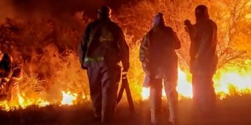 Incendio en San Luis