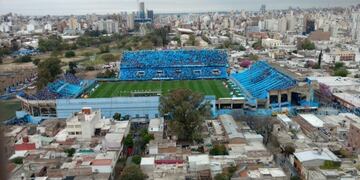 IMpactante imagen de la cancha de Belgrano\u002E