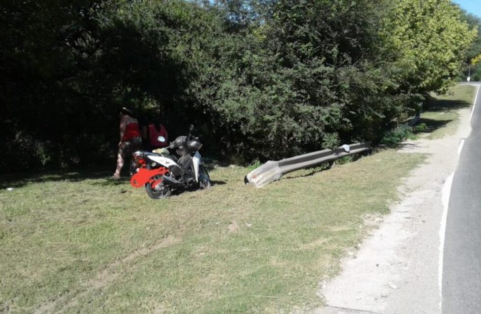 Motociclistas se accidentaron en Ruta 5, entre La Bolsa y Los Aromos