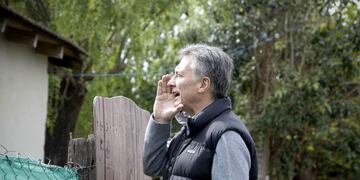 DYN04, LAS HERAS 24/09/16, EL PRESIDENTE DE LA NACION MAURICIO MACRI ENCABEZA UN TIMBREO NACIONAL DE CAMBIEMOS EN GENERAL LAS HERAS ACOMPAu00d1ADO POR LA GOBERNADORA DE LA PROVINCIA DE BUENOS AIRES rnFOTO:DYN/PRENSA CAMBIEMOS. las heras mauricio macri timbre