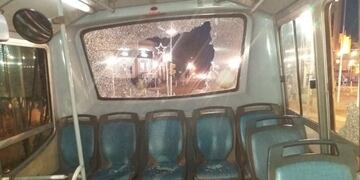 Así quedó la unidad n°137 luego de los daños\u002E