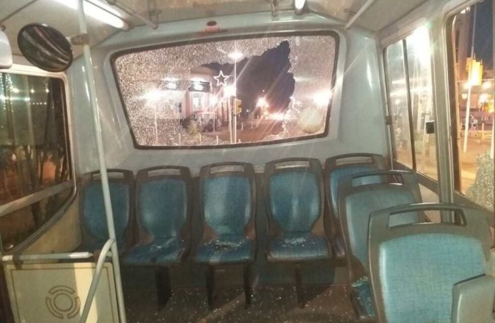 Regresaban de festejar Navidad y destrozaron el colectivo que los transportaba