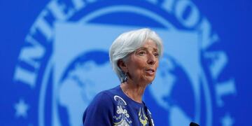 La directora gerente del Fondo Monetario Internacional (FMI) Christine Lagarde\u002E (EFE)