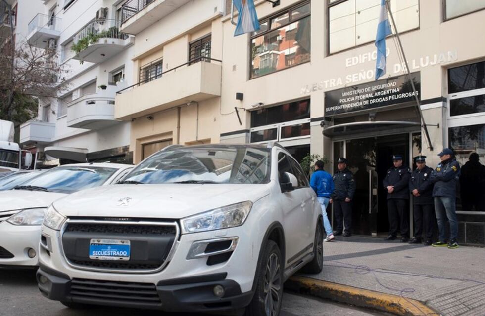 Los autos de alta gama secuestrados en los allanamientos