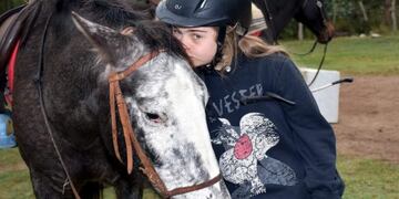 Celina, una jinete sin obstáculos\u002E