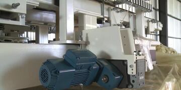 Las máquinas ya están instaladas en la fábrica