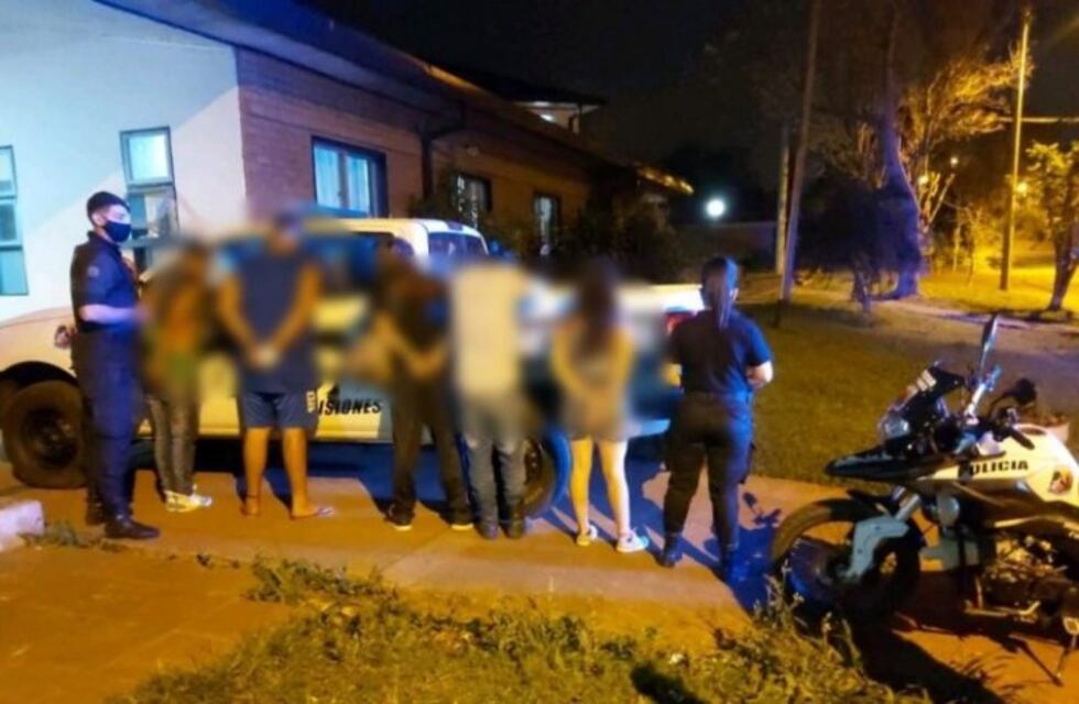 Cinco personas fueron detenidas por causar desorden en un bar de Eldorado