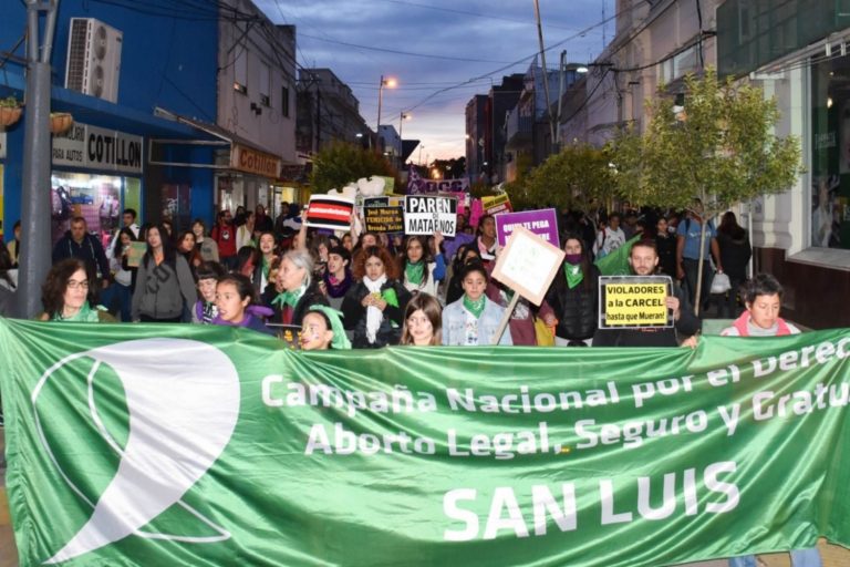 Ni una menos: las puntanas renovaron el reclamo y pedido de Justicia