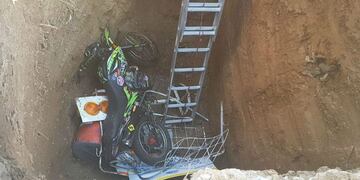 El accidente ocurrió el Mendoza al 3300\u002E