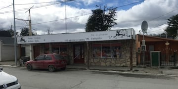 Local de la ciudad que sufrió un hurto por personas oriundas de Ushuaia, Tolhuin, Tierra del Fuego
