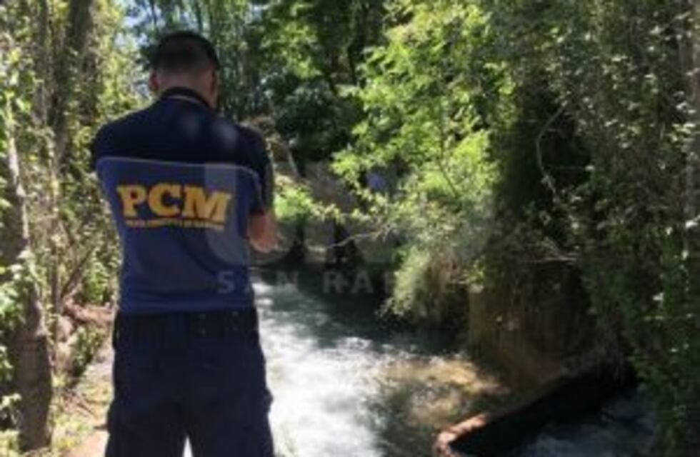 Hallaron el cuerpo sin vida del motociclista que cayó a un canal de San Rafael