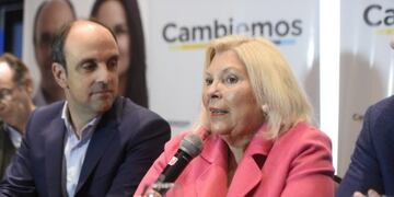 Lilita Carrió avaló la designación de Pichetto como vice de Macri (@elisacarrio)