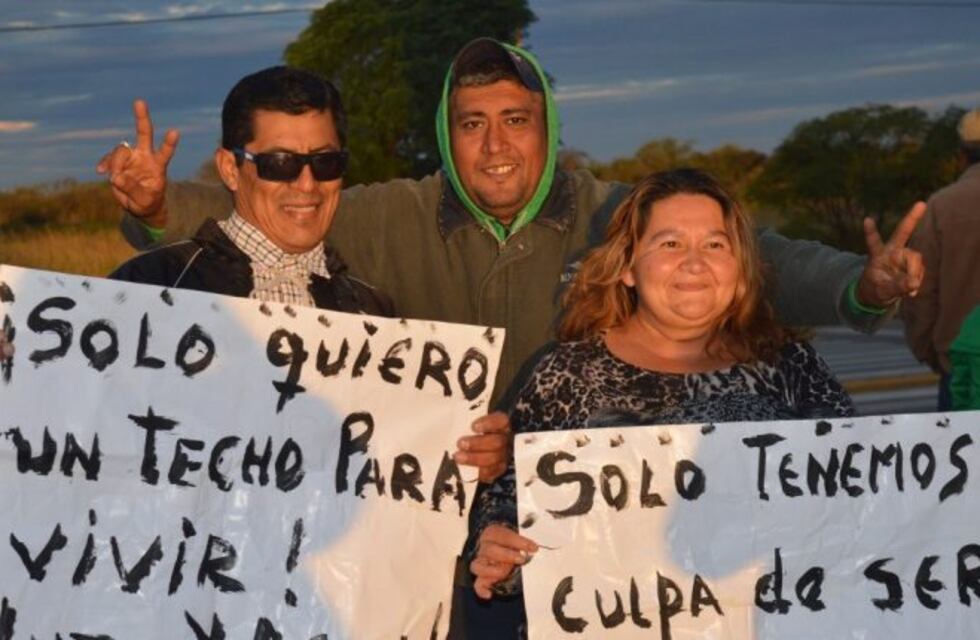 Suspendieron el desalojo de las familias del predio Parque Esperanza