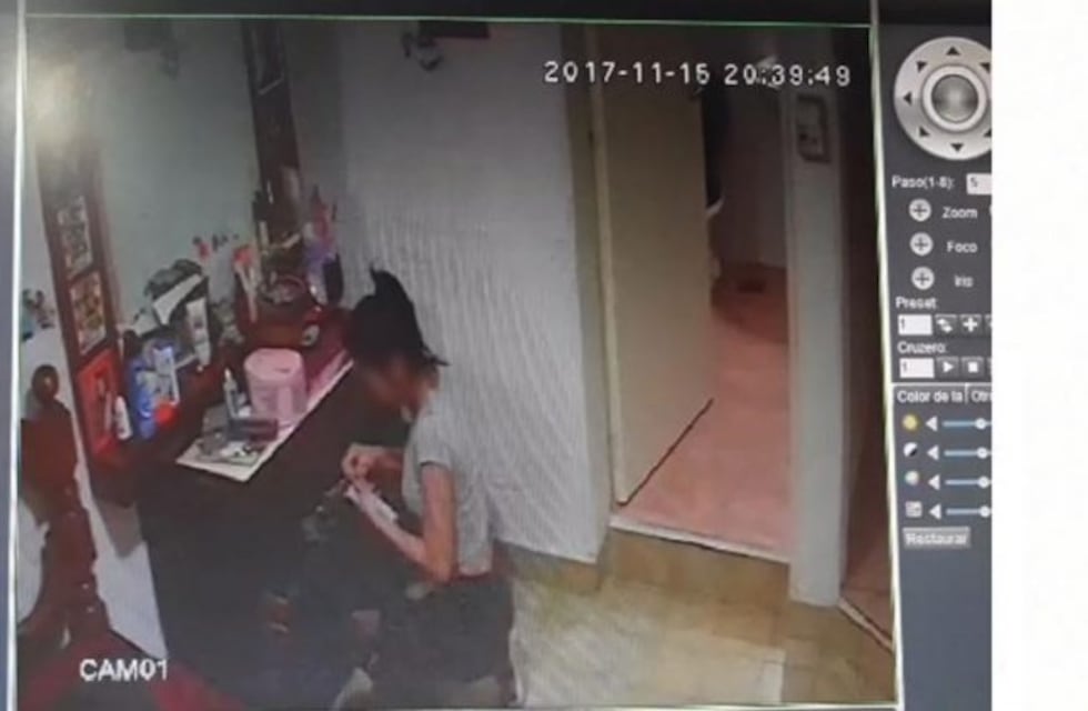 Quiso filmar a un ladrón y se llevó la peor sorpresa