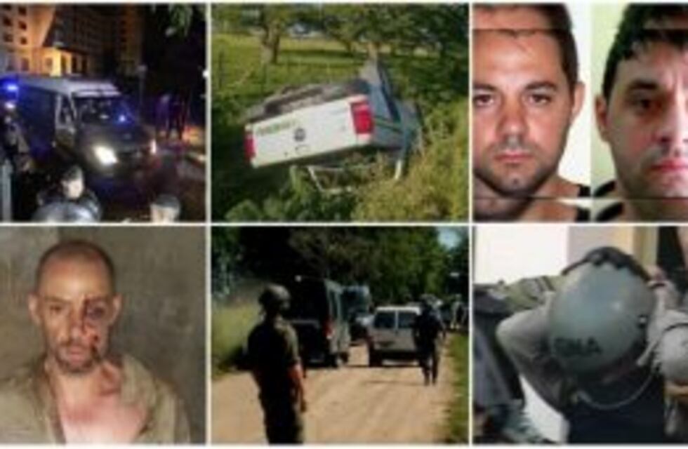 Las mejores imágenes a un año de la recaptura de los tres prófugos en Santa Fe