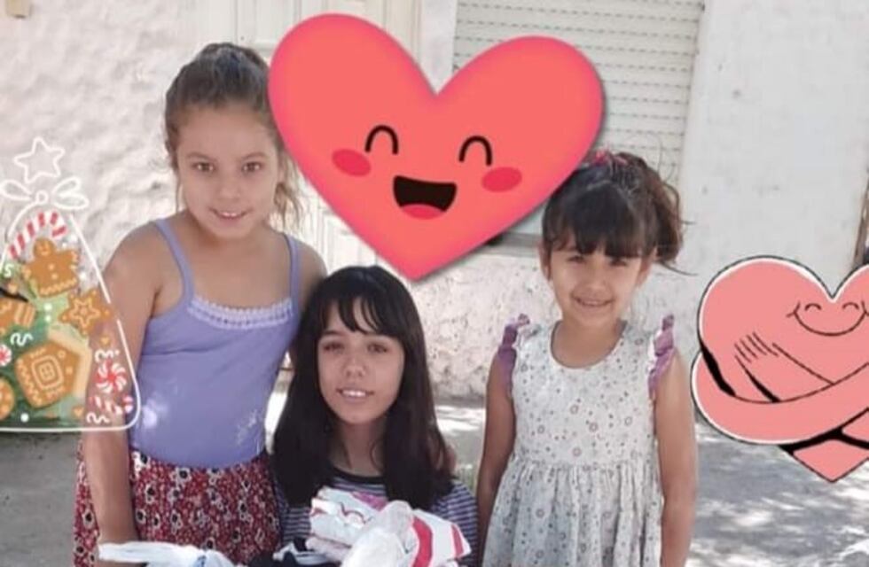 Tres pequeñas puntaltenses son sinónimo de solidaridad