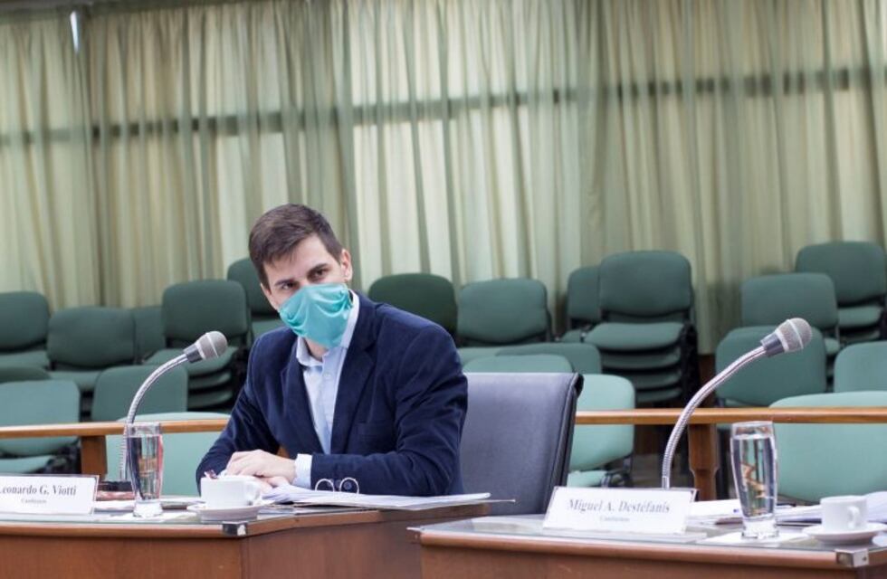 Leonardo Viotti, una videoconferencia y un pedido de informes al Ejecutivo