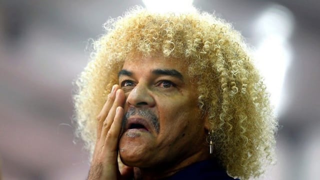 El Pibe Valderrama no puede salir de Colombia