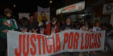 Marcha por Lucas Bentancourt\nCrédito: Fernando Perera