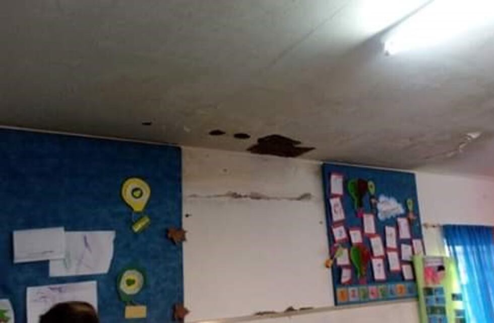 Denuncian graves problemas edilicios en el Jardín José María Paz