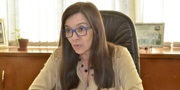 La ministra de Educación, Analía Berruezo\u002E (Web)