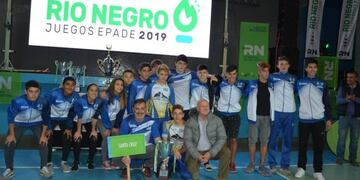 49 medallas a casa en los EPADE para Santa Cruz